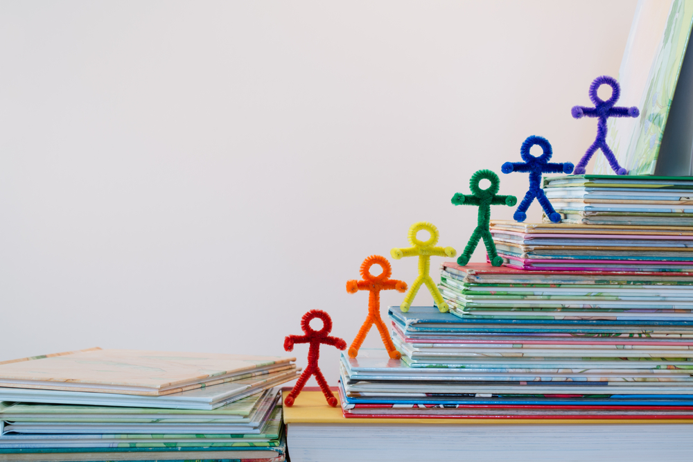 Walk up the Reading Mastery Ladder Together with T&G image