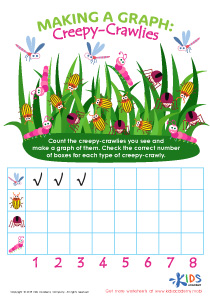 Making a Graph: Creepy Crawlies Worksheet