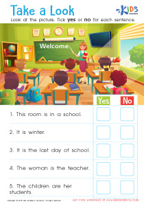 Take a Look - Part 2 Worksheet