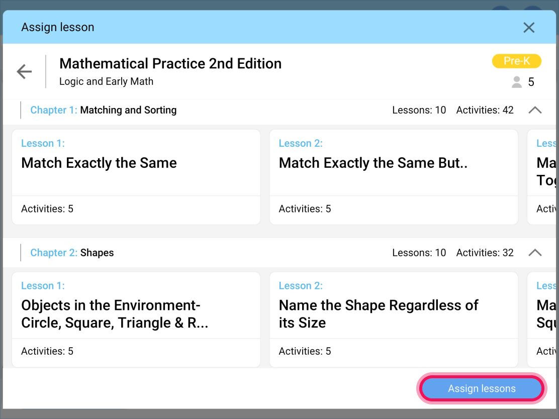 Educational interface