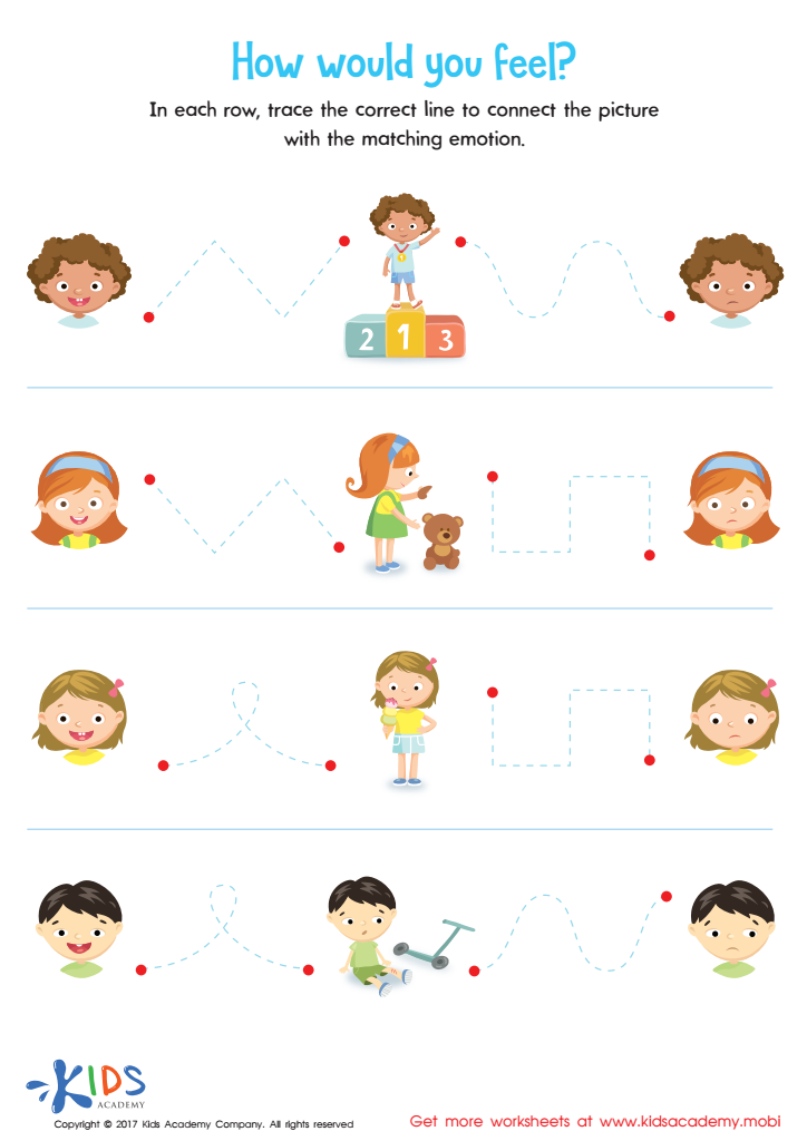 Feelings and emotions worksheet