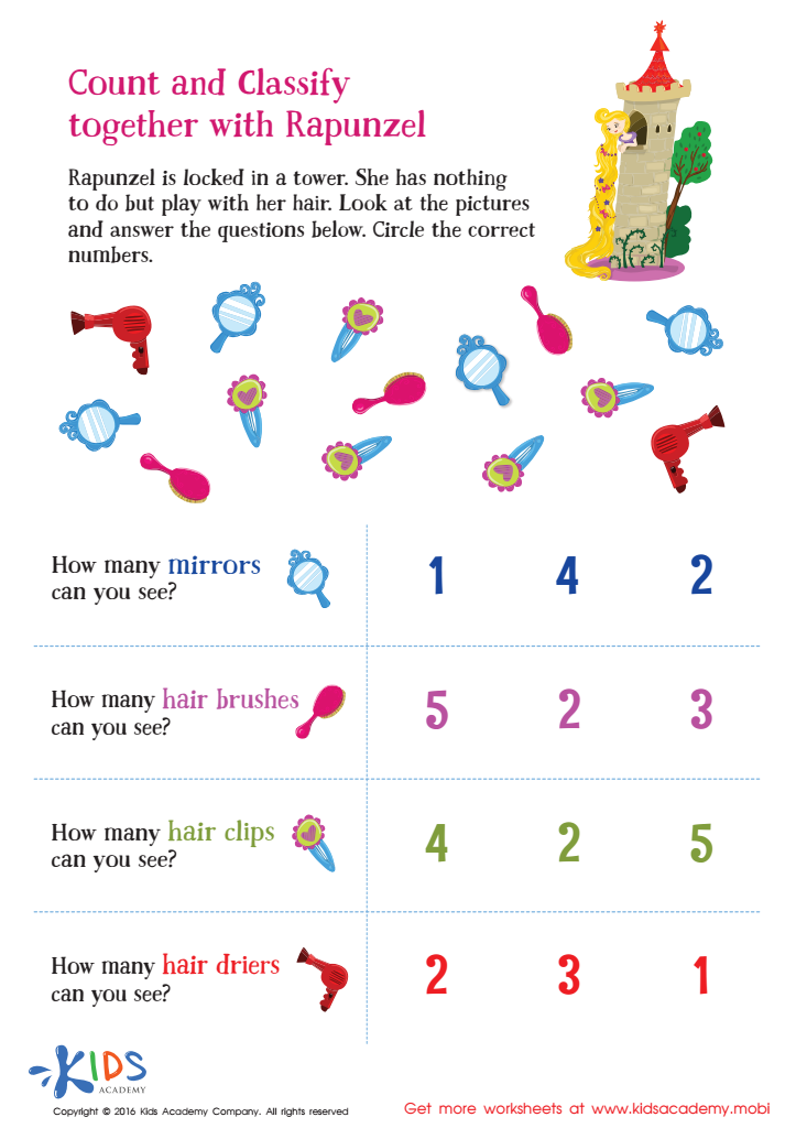 Preschool Counting Worksheets